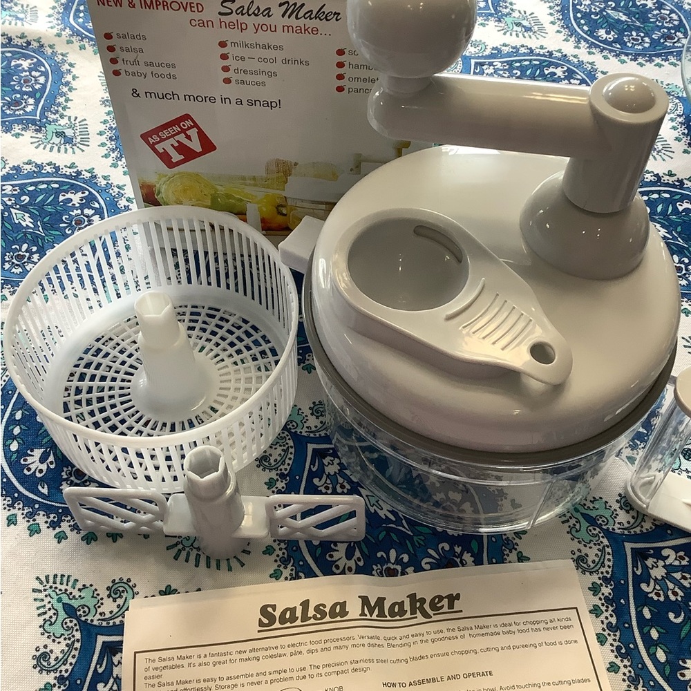 LIKE NEW Salsa Maker In Original Box - Picture 4 of 6